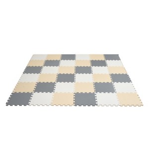 VEVOR 36 Tiles Kids Play Mat, 0.4 Inch Toddler Play Mat with EVA Foam, 12" x 12" Puzzle Play Mat with 36 sq.ft Coverage, Interlocking Toddler Mats - 1 of 4
