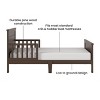 Child Craft Woodland Flat Top Toddler Bed for Kids with Guard Rails, Low to Ground Design, Made of Pinewood, Clean Lines Match Any Décor - 3 of 4