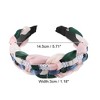 Unique Bargains Women's Bling Pearl Tulle Knot Headband Hairband Accessories 1.18 Inch Wide 1 Pc - 4 of 4