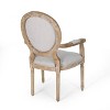 Set of 4 Judith French Country Wood Upholstered Dining Chairs - Christopher Knight Home - 4 of 4