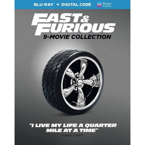 Fast Furious 9 movie Collection blu ray 2021 Target