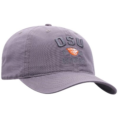 NCAA Oregon State Beavers Men's Skill Gray Garment Washed Canvas Hat