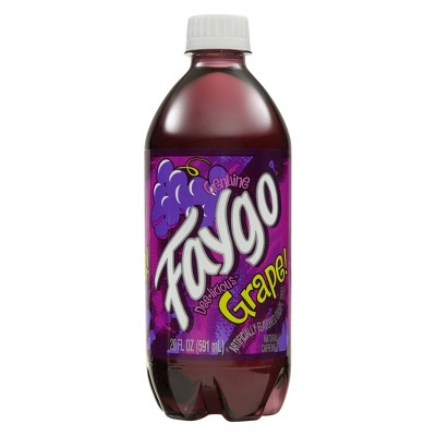Faygo Grape Soda - 20 fl oz Bottle