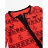 Leveret Kids Footed Bamboo Christmas Pajamas - 3 of 4