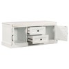 NicBex Storage Bench with Removable Cushion,Shoe Bench with 2 Drawers and 2 Cabinets for Living Room,Entryway - 4 of 4