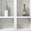 RoomMates Faux Grasscloth Light Gray Peel and Stick Wallpaper - image 4 of 4