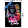 Trends International Netflix Squid Game: Season 2 - Group Glitch Framed Wall Poster Prints - 3 of 4