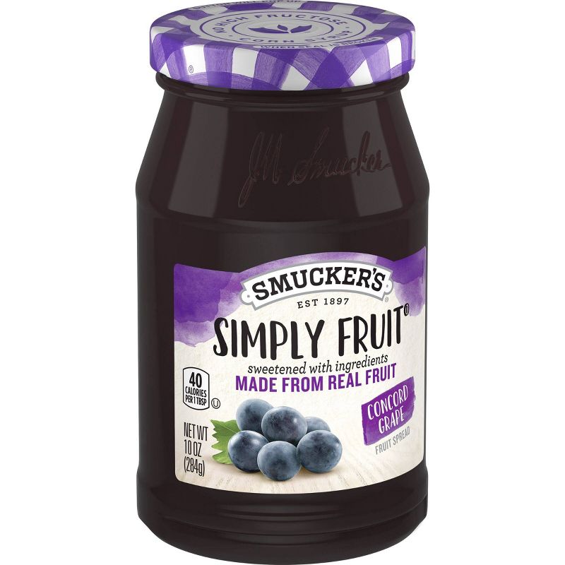 Smucker&#39;s Simply Fruit Concord Grape Spread - 10oz, 4 of 7