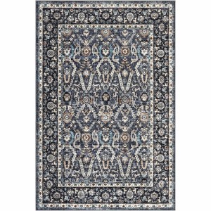 Waterproof Rug Pad Persian Style Camel 360g Pile Weight Pearl Velvet Washable Foldable Non-Shedding Living Room/Bedroom - 1 of 4