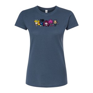 Women's - Mattel - 80Th Lineup Color Fitted Graphic T-Shirt - 1 of 2