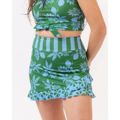 Passionfruit Ultra High-Waist Skirt w/ Bottoms