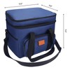 REGALWOVEN Reusable Waterproof Wipe Clean Freezable Lunch Bags 13.0 x 9.8 x 11.4 Inches - 2 of 4