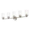 Livex Lighting Whittier 5 - Light Vanity in  Brushed Nickel - 4 of 4