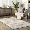 Nuloom Adamina Oriental/Persian 5x8 Indoor Area Rug for Living Room Bedroom Dining Room Kitchen, Beige/Ivory - 2 of 4