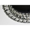 Elegant Lighting Monroe 1 - Light Flush Mount in  Black - 3 of 4