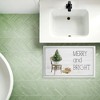 Stupell Industries Winter In Aspen Merry & Bright Printed Plush Bath Mat And Bath Rug, Design By Danielle Murray, 18"X30" - 4 of 4