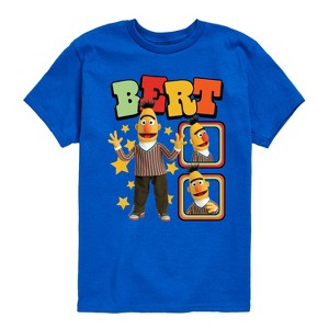 Boys' - Sesame Street - Bert Photoreal Short Sleeve Graphic T-Shirt - 1 of 4