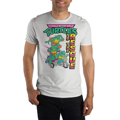 Teenage Mutant Ninja Turtles To The Rescue White T-shirt : Target