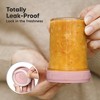 8pk Prep Baby Food Storage Containers, Leak-Proof, BPA Free Glass Baby Food Jars for Feeding - 2 of 4