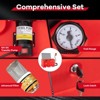 Diesel Tank, Portable Diesel Tank - 51 Gal with 12V Transfer Pump (10.6 GPM), Auto Nozzle, Filter, Truck Bed-Fit for Agriculture/Construction - 3 of 4