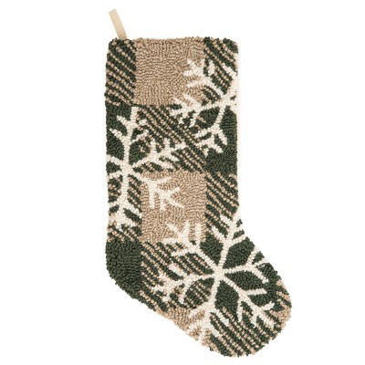 C&F Home Lockley Snow Hooked Stocking