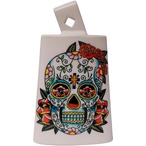 LP Collectabells Cowbell - Sugar Skull - 1 of 3