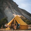 WHITE DUCK Regatta Canvas Bell Tent Collection with Stove Jack & Mesh Windows – 4-Season Glamping Tent, Water Repellent - 2 of 4