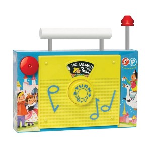 Fisher Price Nostalgic Farmer in the Dell TV Radio No Batteries Needed - 1 of 4