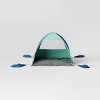 Beach Pop Up Shelter Blue/Green - Sun Squad™ - 2 of 3