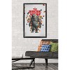 Trends International DC Comics Movie The Suicide Squad - King Shark One Sheet Framed Wall Poster Prints - 2 of 4