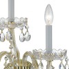 Crystorama Lighting Traditional Crystal 3 - Light Sconce in  Polished Brass - 4 of 4