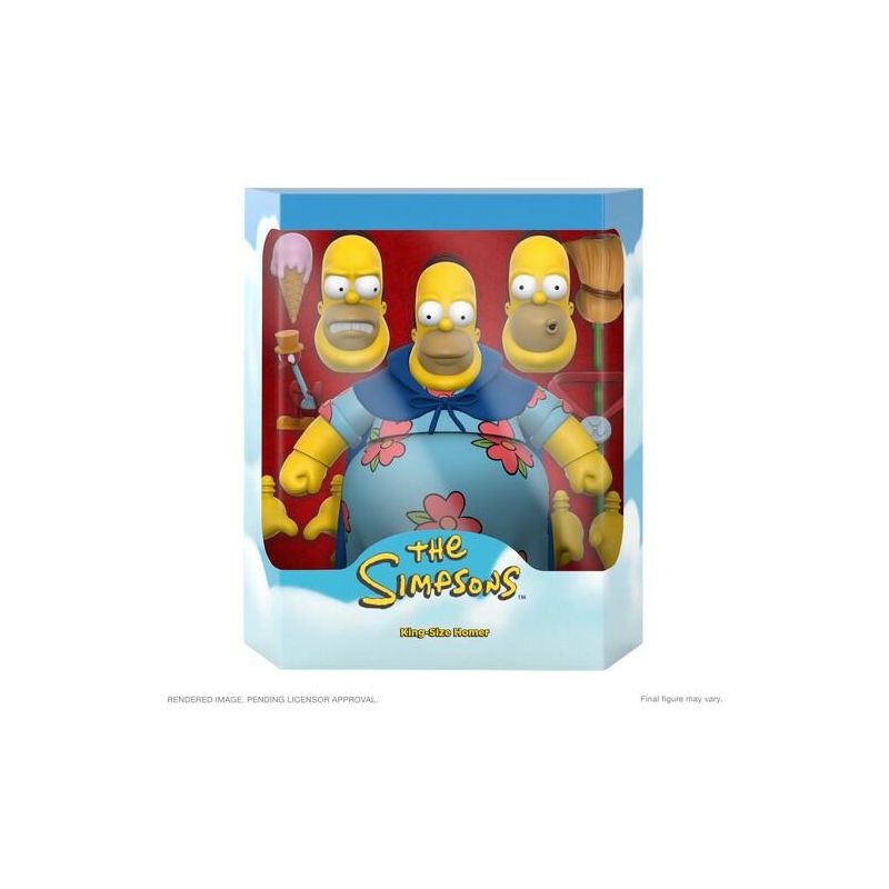 Super7 - The Simpsons ULTIMATES! Wave 4 - King-Size Homer, 4 of 6