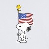 Men's Snoopy Flag T-Shirt - White - 2 of 3