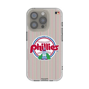MLB Cooperstown East Teams Pinstripe Clear Cell Phone Case for Apple iPhone - 1 of 4