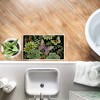Stupell Industries Dark Succulents Midnight Garden Printed Plush Bath Mat And Bath Rug, Design By Nicole Tamarin, 18"X30" - 4 of 4