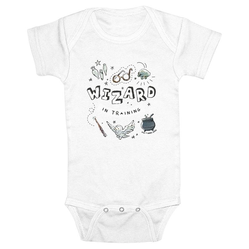 Infant's Harry Potter First Year Wizard Onesie, 1 of 4