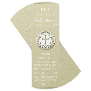 Dicksons Put On Full Armor of God Shield of Faith 6.5 inch Paper Bookmark Pack of 12 - 1 of 4