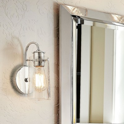 Braelyn 9.5" Chrome Jelly Jar Wall Sconce