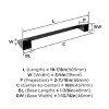 Amerock Blackrock Wall Mounted Towel Bar - 4 of 4