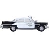 1959 Plymouth Savoy Black and White "Oklahoma Highway Patrol" 1/87 (HO) Scale Diecast Model Car by Oxford Diecast - 2 of 4