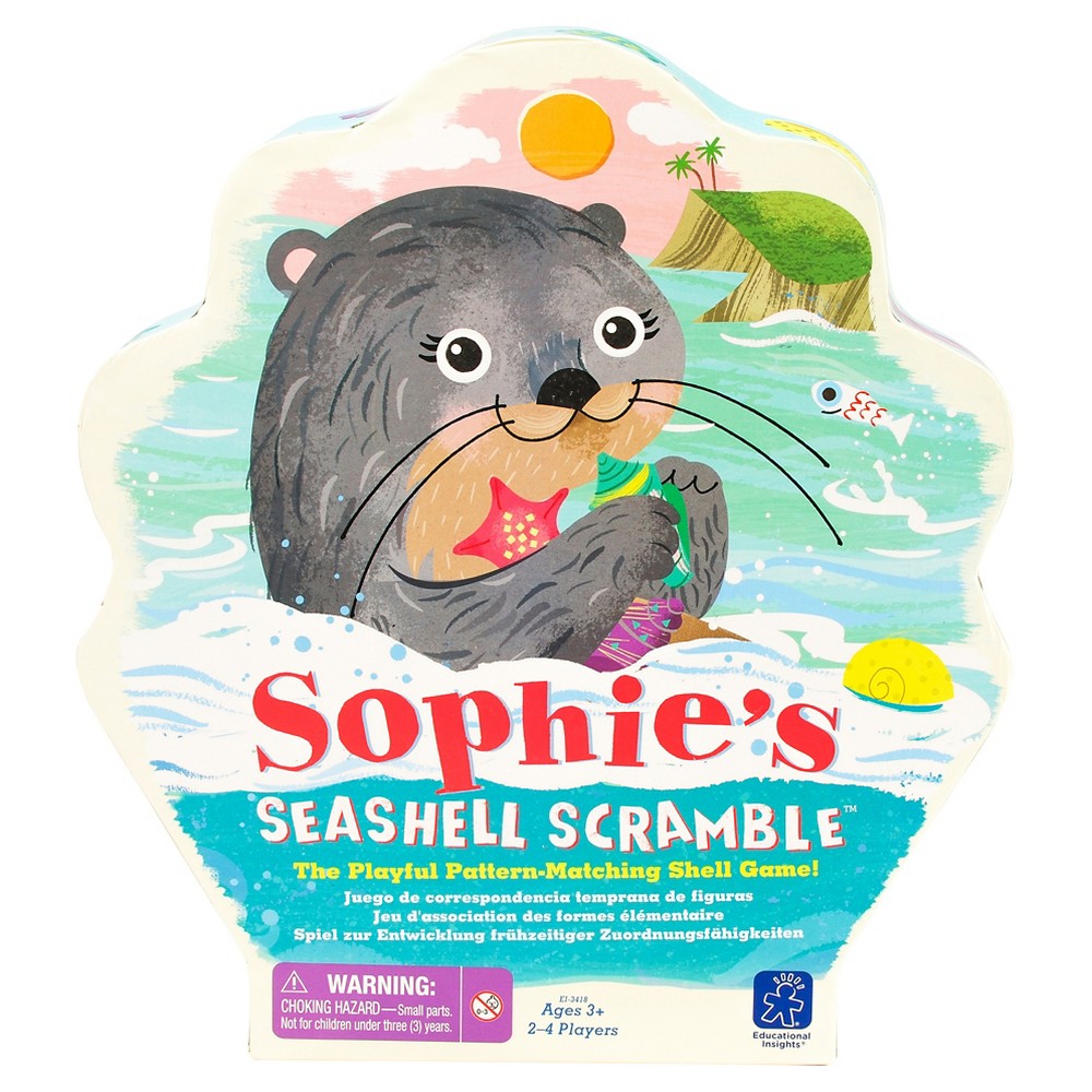 UPC 086002034182 product image for Educational Insights Sophie's Seashell Scramble Game | upcitemdb.com
