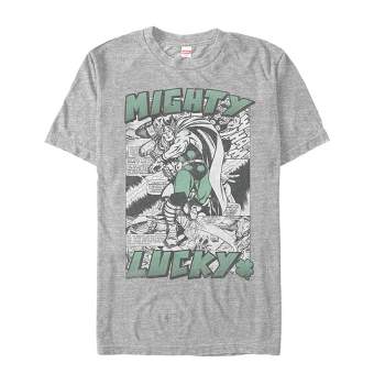 Men's Marvel St. Patrick's Day Hulk Vintage Lucky T-shirt : Target