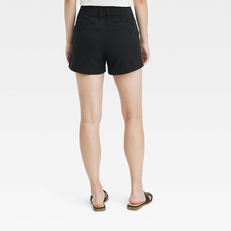 Women's High-Rise Everyday Chino Shorts - A New Day™, 3 of 11