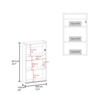 SEVOBAL Bathroom Storage Cabinets Wall Mounted Single Door Cabinet with Mirror and Shelves for Bathroom, Black, 5"*15.3"*25.7" - 4 of 4