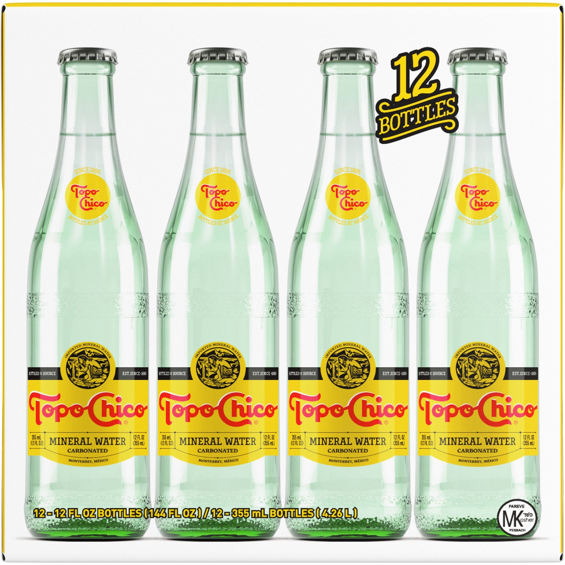 Topo Chico Mineral Water - 12pk/12 fl oz Bottle