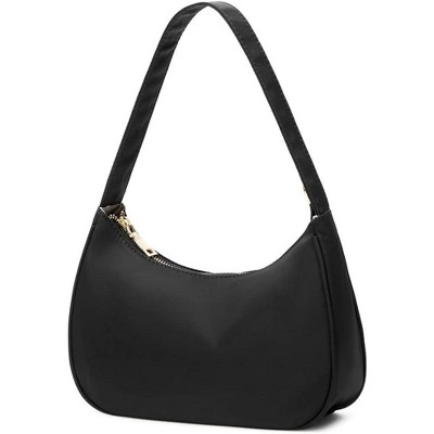 Paaaawaters Shoulder Bags for Women, Cute Hobo Tote Handbag Mini Clutch Purse with Zipper Closure