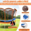 Infans 8FT Recreation Trampoline W/Exclusive Flower Shape Enclosure Net - 3 of 4