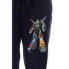 Voltron: Legendary Defender Womens' Character Sleep Jogger Pajama Pants Black - 2 of 3