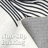 Modern Abstract Rug – Foldable Washable Low-Pile Soft Carpet, Non-Shedding Non-Slip Floor Rug for Home, Office, Hotel - 2 of 4
