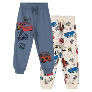 Disney Pixar Fleece 2 Pack Pants - 1 of 3